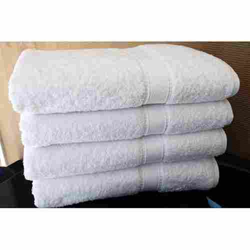 White Cotton Bath Towels