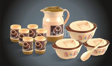 Galaxy Plastic Cup Kettle and Casserole Family Set