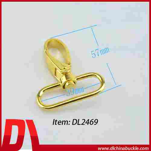 Shiny Gold Clasps Clips Snap Hooks