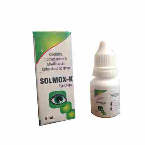 Moxifloxacin Ketrolac Tromethamine Combination Eye Drop