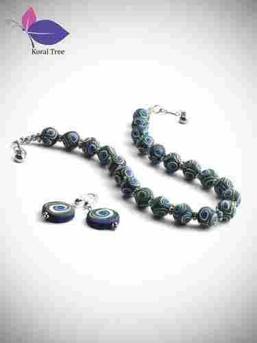 Aqua Spring Necklace Set
