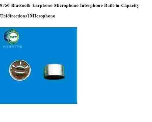 Bluetooth Earphone Microphone Interphone Built-in Capacity