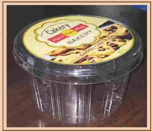 Plastic Cookie Packaging Container