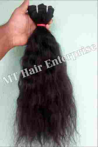 Natural Curly Weft Hair Extensions