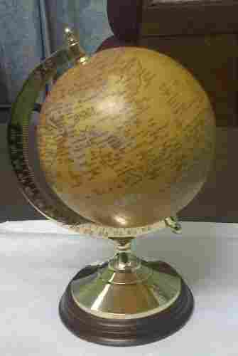 Vintage Brass Globe