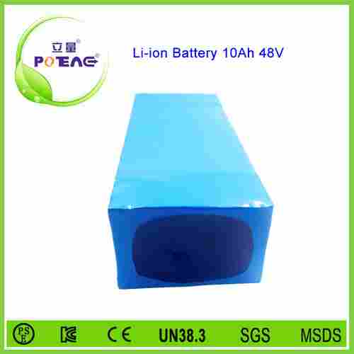 Rechargeable Lithium Ion Battery 48 Voltage 10Ah