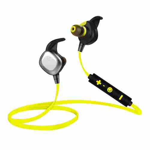Sports Wireless Bluetooth Headset Earphone With Mic with TPE Material