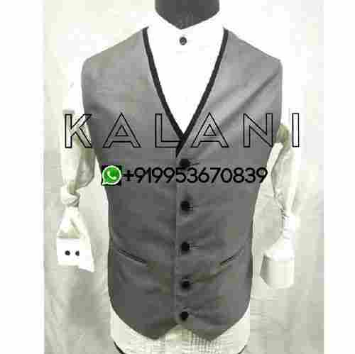 Men Designer Slim Fit Partywear Formal Waistcoat