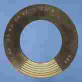 Corrugated Metallic Gasket with Two Sided Graphite Layer
