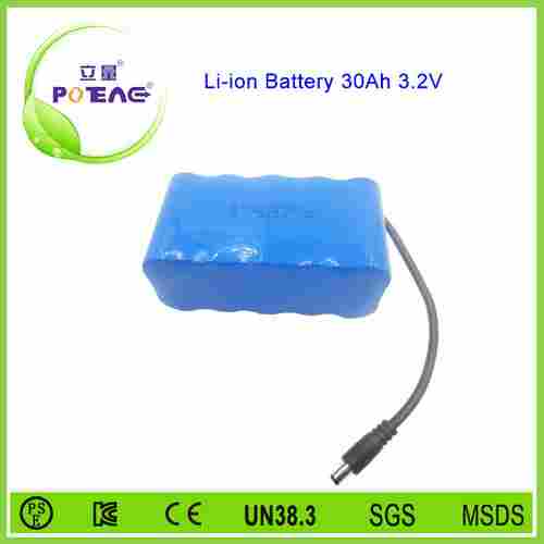 3 2v 30ah battery pack lifepo4 rechargeable 26650