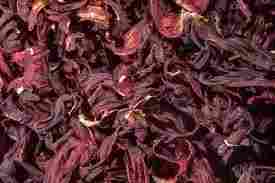 Dried Hibiscus white and red