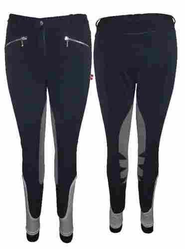 Horse Riding Breeches With Long Silicone Knee Patch Breech