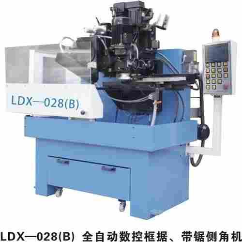 LDX-028 (B) Fully Automatic CNC Grinding Double Frame Saw, Band Saw Blade Side Angle Grinding Machine