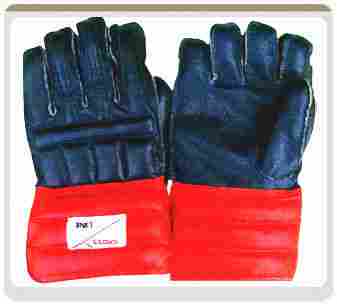 Hockey Goalie Leather Gloves