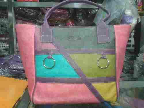 Designer Multi Color Ladies Handbag