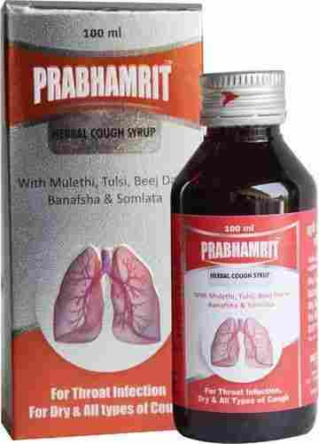 PrabhAmrit Herbal Cough Syrup