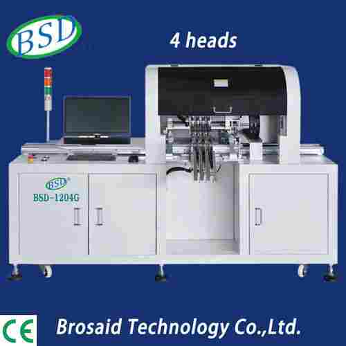 Automatic 4 heads Strap Led Pick and Place Machine of BSD-1204G