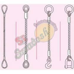 Single Part Wire Rope Slings