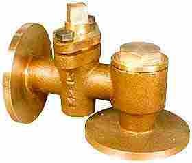 Bronze Combined Cock and Feed Check Valve