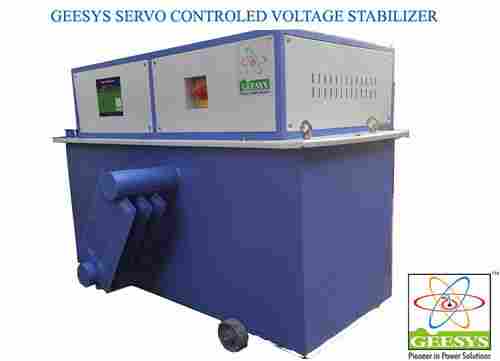 100KVA Air Cooled Servo Controlled Voltage Stabilizer 