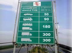 Toll Plaza Safety Boards