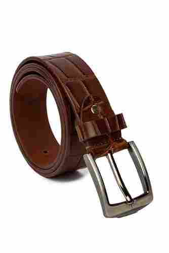 Seamless Finish Brown Leather Belts