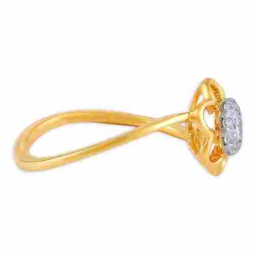 Yellow Gold Diamond Finger Ring