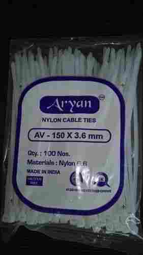 Nylon Cable Tie 6" Black