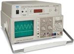 Dual Trace Oscilloscope with Frequency Counter
