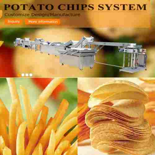 French Fries And Potato Chips Making Machine 