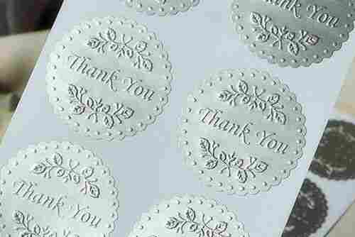 Embossed Stickers