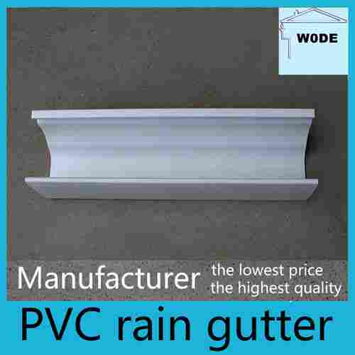 PVC Rain Gutter and Pipe Connector