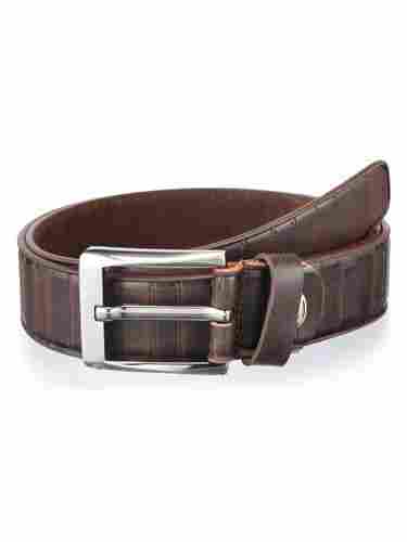 Brown Teakwood Real Leather Belt