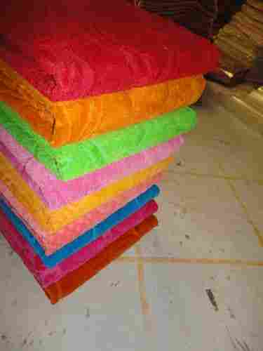 Velour Towel With Jacquard Design