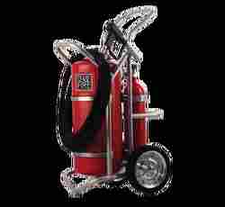 Compressed Air Foam System Trolley Mounted Fire Extinguisher