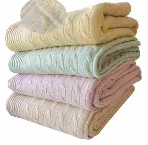 Custom Design Wool Cashmere Blankets And Throws