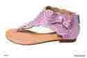 Purple Flat Sandals
