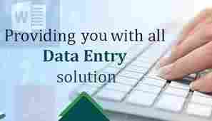 Data Entry Solution