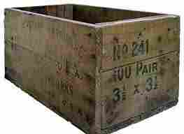Durable Antique Wooden Crates 