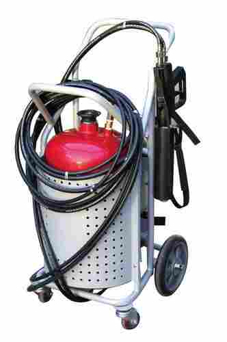 Trolley Fire Extinguisher Mounted
