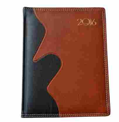 Brown And Black Foam Business Diary