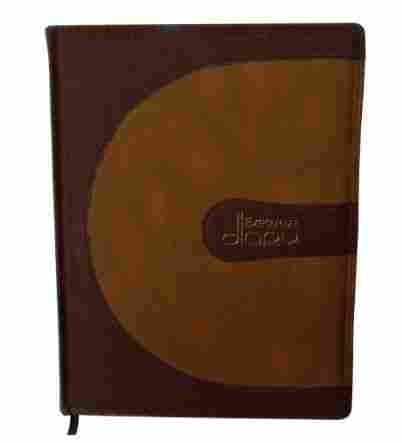 Brown Foam Executive Diary With Rough Patches