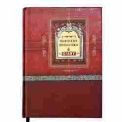 Red Hard Cover Business Organizer And Corporate Diary