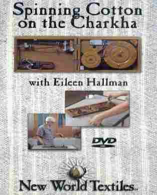 Spinning Cotton On The Charkha With Eileen Hallman