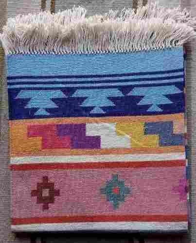 Hand Woven Cotton Durry Or Rug