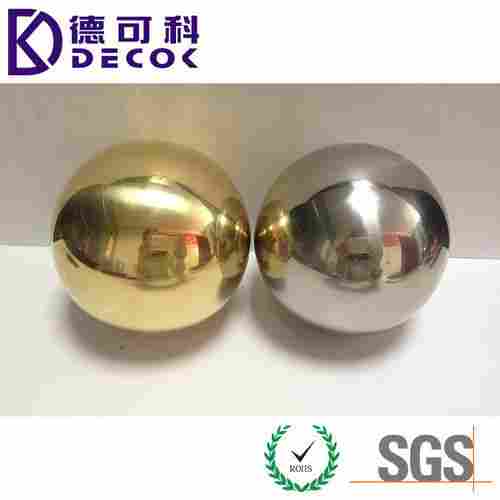 Shiny Polished Decorative Ornament Hollow Steel Ball