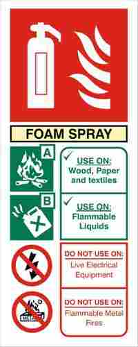 Foam Fire Extinguisher