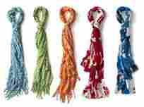 Tie and Dye Silk Scarves