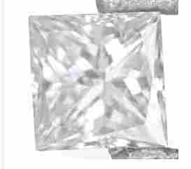 Carat Square Shaped Brilliant Cut White Diamond