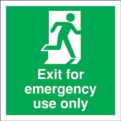 Exit For Emergency Signage